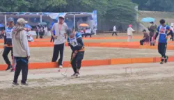Para atlet mengikuti Kejuaraan Nasional Gateball 2026 di Lapangan RSON Cibubur, Jakarta Timur, pada 20–24 Oktober 2026. Kejuaraan yang melibatkan 747 atlet dari 27 provinsi ini menempatkan Sulawesi Tengah sebagai juara umum dengan empat medali emas dan satu perak. Foto: Humas PB PERGATSI.
