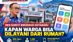 Kepala Badan Kepegawaian Negara Zudan Arif Fakrulloh mendorong Pemerintah Kabupaten Kotabaru mempercepat digitalisasi pelayanan publik dan penguatan manajemen talenta ASN.