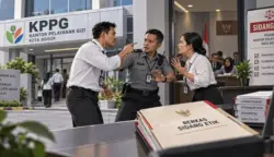 Ilustrasi lingkungan kantor pelayanan pemenuhan gizi. Badan Gizi Nasional menyiapkan sidang etik untuk menindaklanjuti dugaan kekerasan di KPPG Bogor, Jawa Barat.