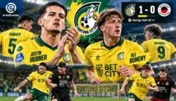Bek Timnas Indonesia Justin Hubner tampil selama 90 menit saat Fortuna Sittard menundukkan Excelsior 1-0 pada lanjutan Eredivisie 2026/2027, Minggu (25/10/2026).