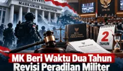 Wakil Ketua Komisi I DPR RI Dave Laksono mendorong percepatan revisi Undang-Undang Peradilan Militer menyusul putusan Mahkamah Konstitusi yang memberikan tenggat dua tahun bagi pemerintah dan DPR untuk memperbarui regulasi tersebut.